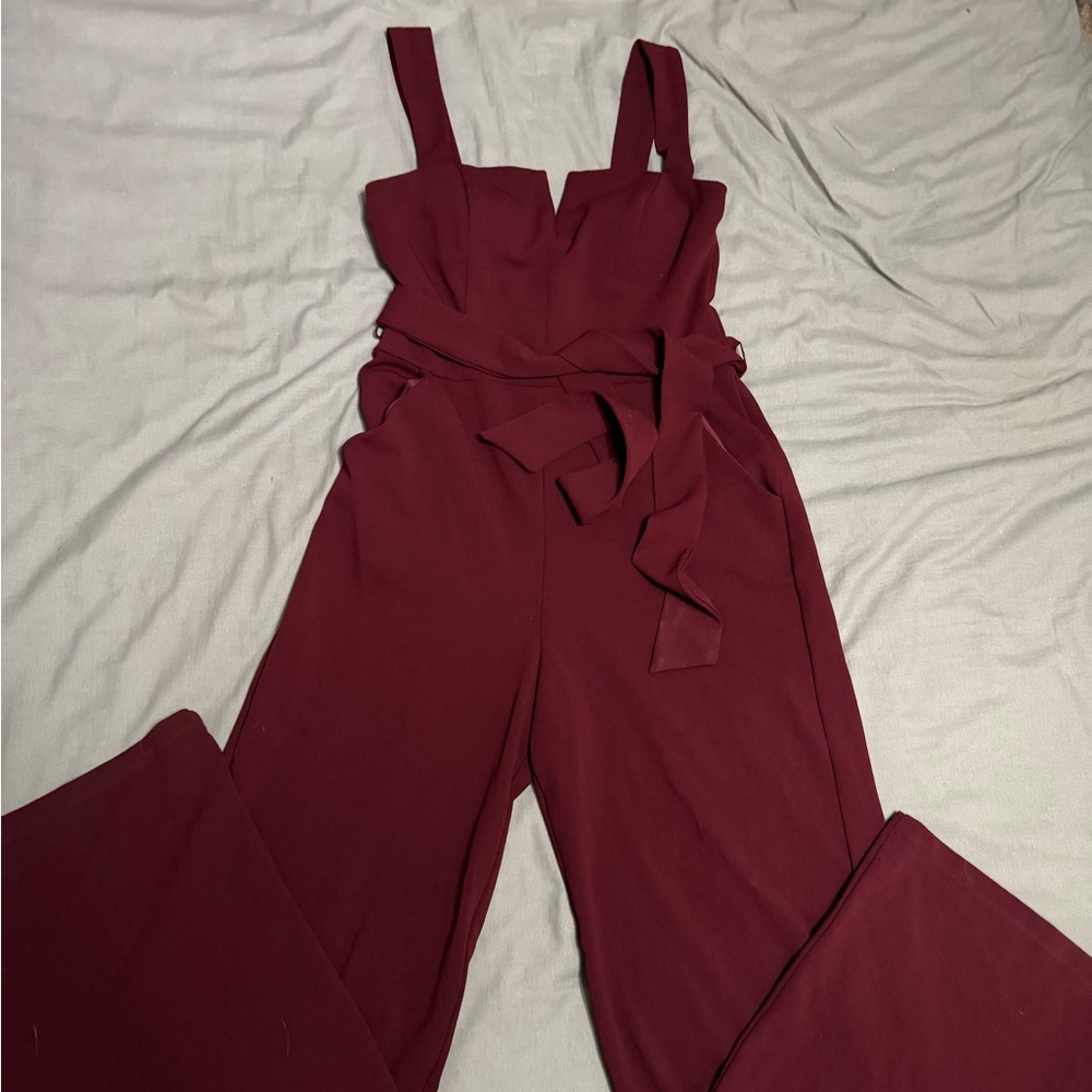 Burgundy Women’s Jumpsuit